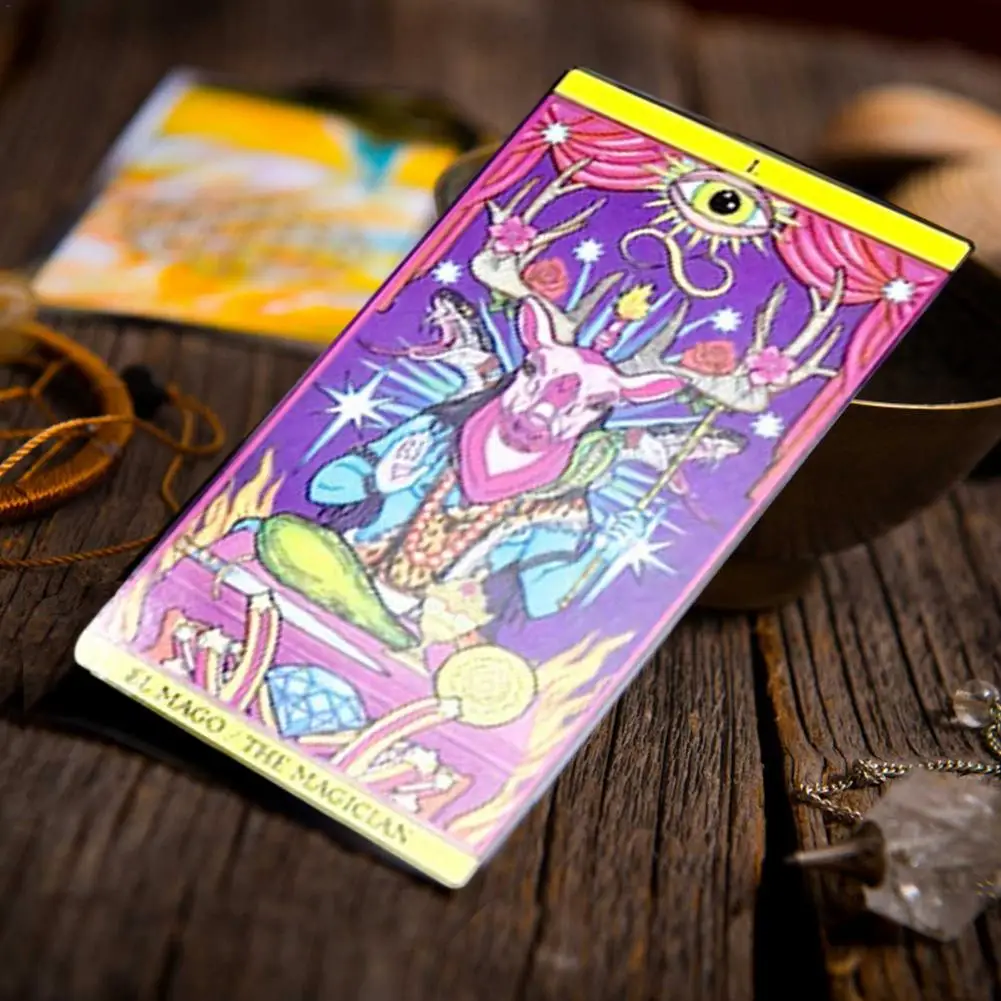 

Tale Tarot Card God Of Three Tarot Magic Board Card Game English Divination Tarot Family Party Playing Cards