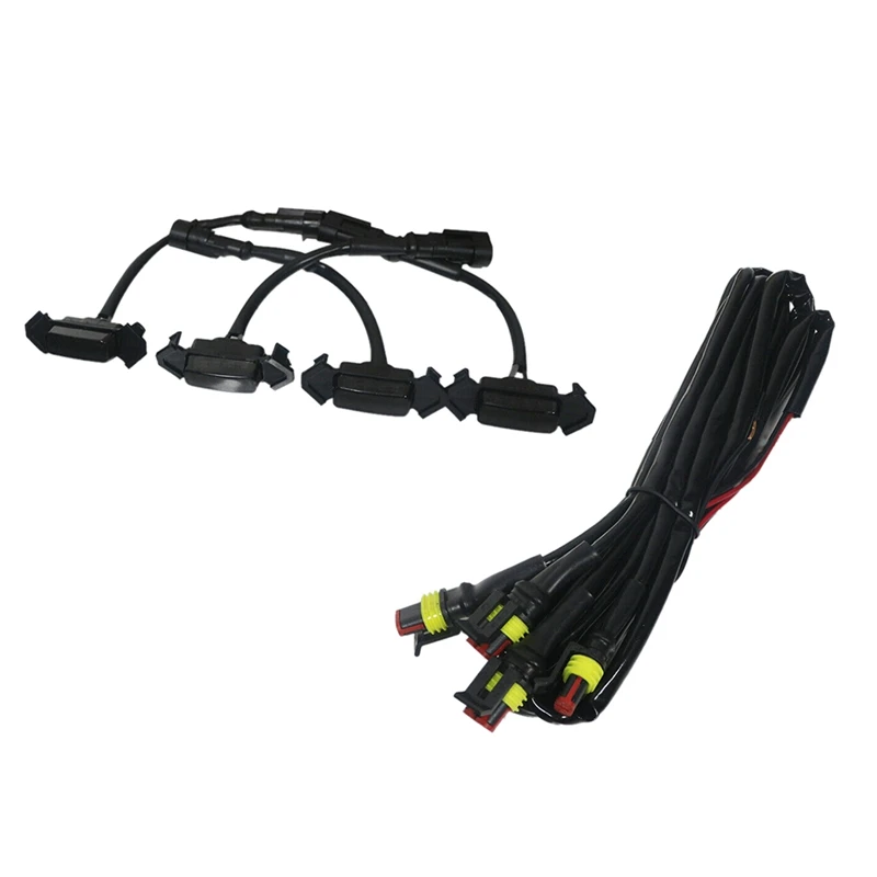 

Копченый передняя решетка Янтарный светодиодный фары комплект для 16-Up Toyota Tacoma W/ТРД Pro гриль