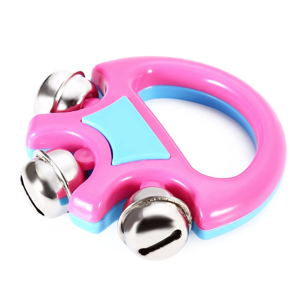 

5pcs/Set Baby Pat Drum Grasp Hand Bell Early Educational Roll Drums Band Kit Toy Kids Drum Musical Instrument Hand Drums Gift