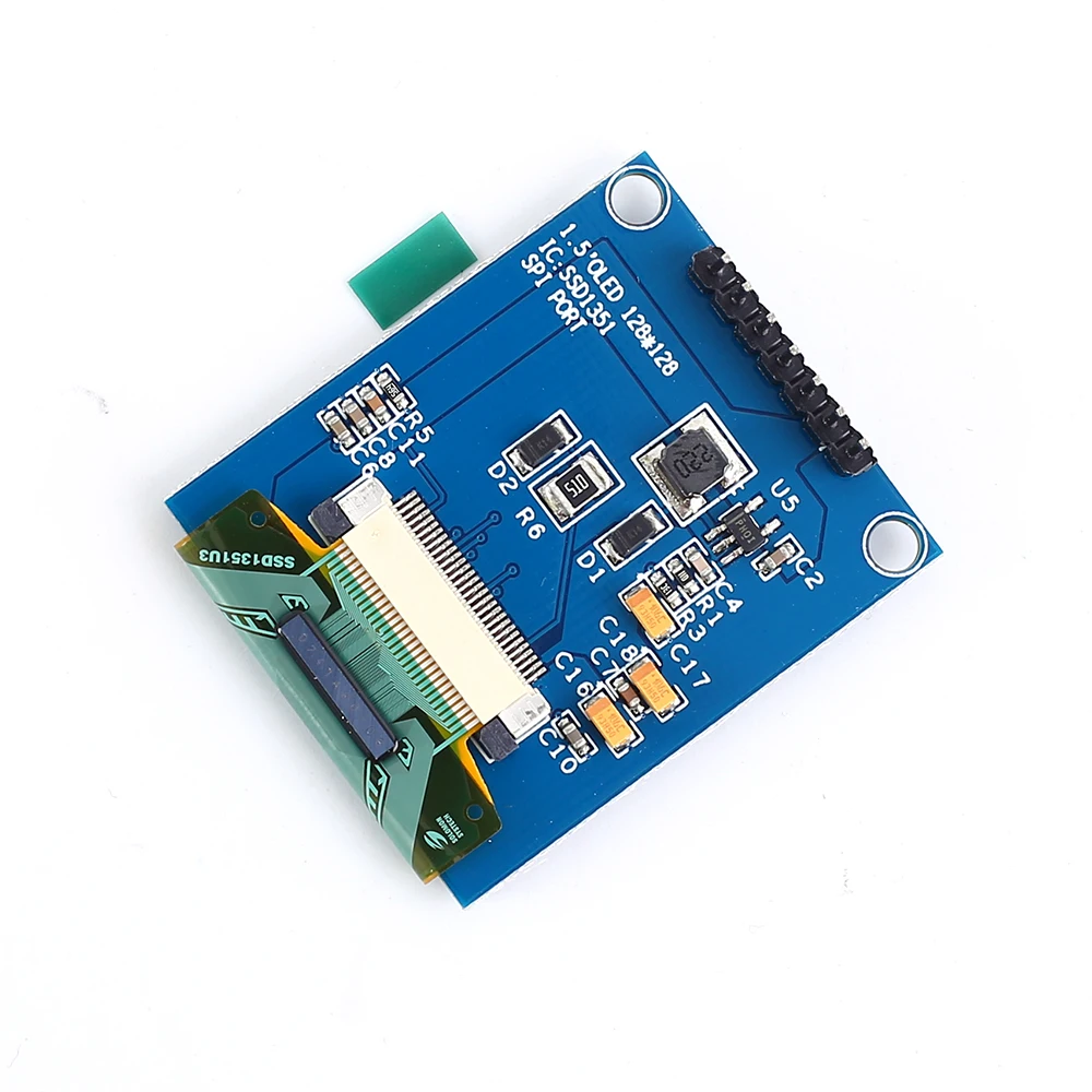 Дисплейный модуль OLED RGB дисплея 1 27 дюйма SPI 128x96 SSD1351 драйвер 128*96 цветной