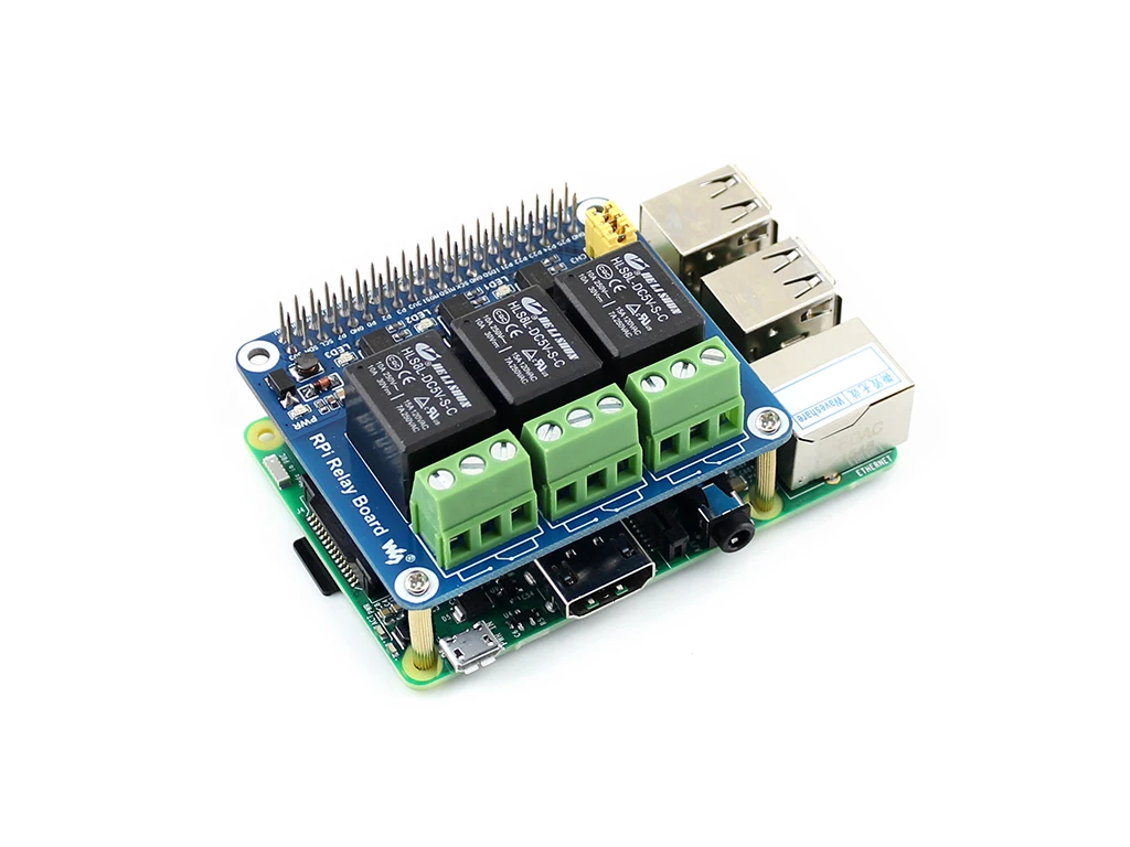 Aihasd Raspberry Pi Плата расширения модуль реле мощности для A +/B +/2B/3B/3B + | Электронные