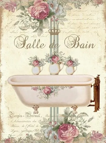 Картина на холсте винтажная в викторианском стиле абстрактные потертые принты