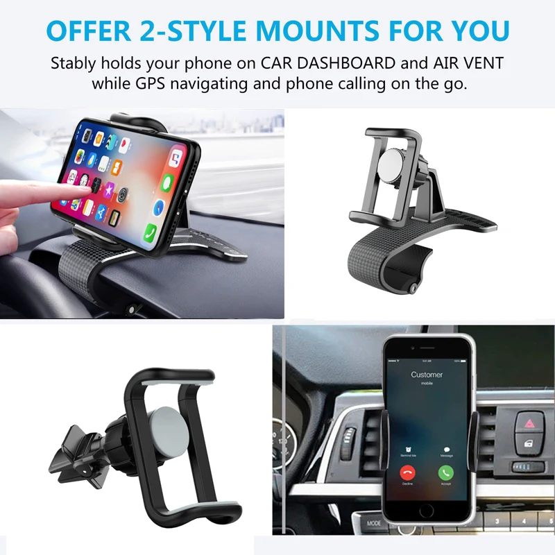 xmxczkj universal dashboard rear view mirror sunshade baffle car phone holder 360 degree mobilephone stands gps navigation brack free global shipping