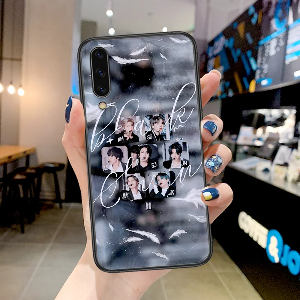 

Kpop Singer Dynamite Boy Phone Case For Samsung Galaxy A 3 5 7 8 10 20 20E 21S 30 30S 40 50 51 70 71 black Hoesjes Luxury Shell