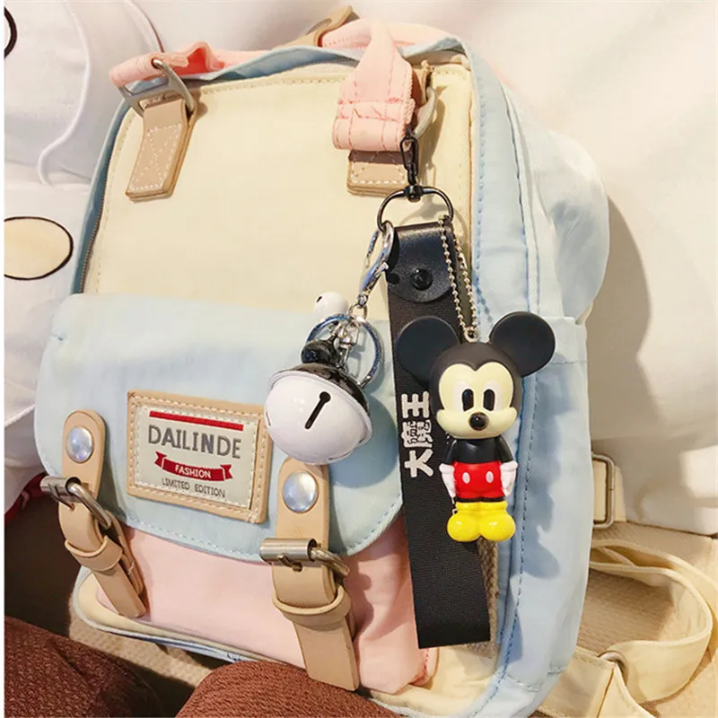 Микки Минни Милая мультяшная фигурка брелок мини аниме для ключей детский с