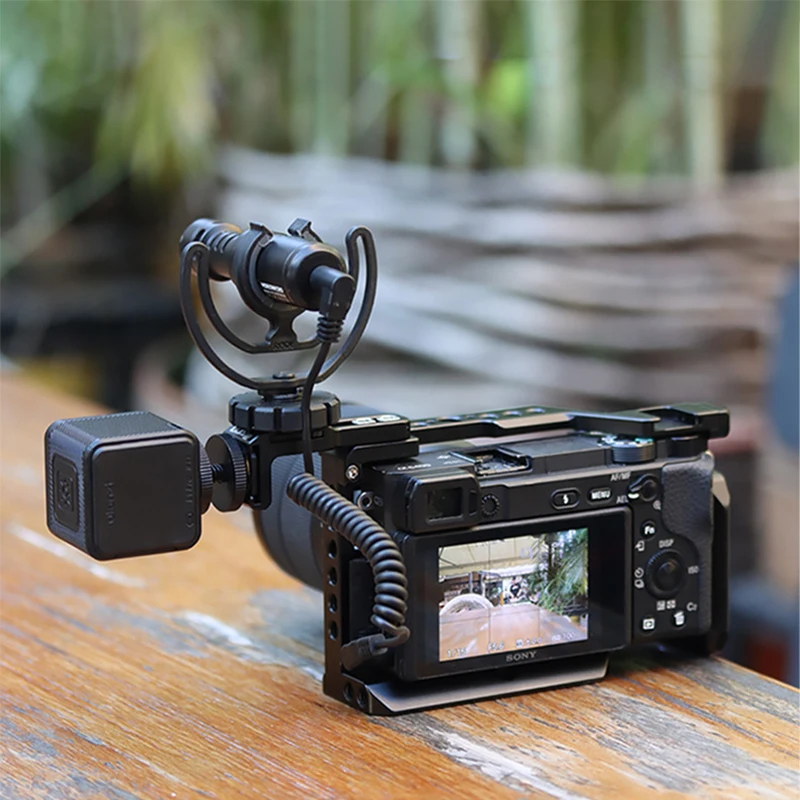 R021 двойной держатель для холодного башмака Универсальный защитный чехол Mirorrless