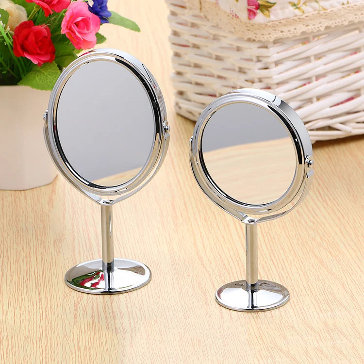 

1PC Double-Sided Cosmetic Mirror Beauty Makeup Cosmetic Mirror Stand Magnifying Mirror For People Facial Beauty Makeup Tools