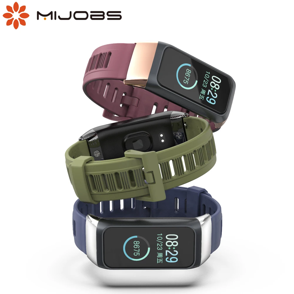 Силиконовый ремешок для Xiaomi Amazfit Cor 2 Сменные аксессуары умных браслетов Huami