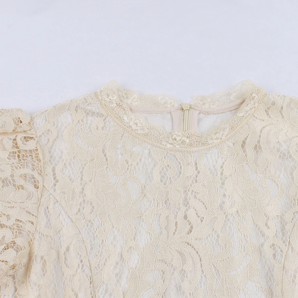 Женское кружевное платье миди больших размеров элегантные винтажные вечерние