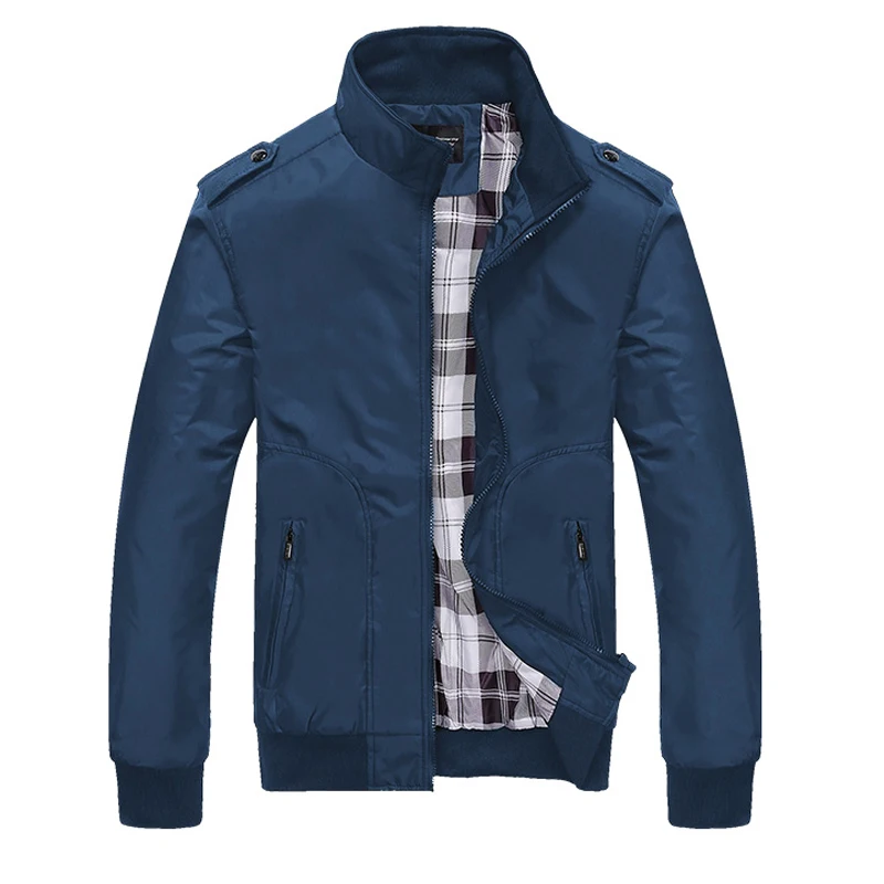 Мужская повседневная куртка бомбер для скалолазания треккинга однотонная