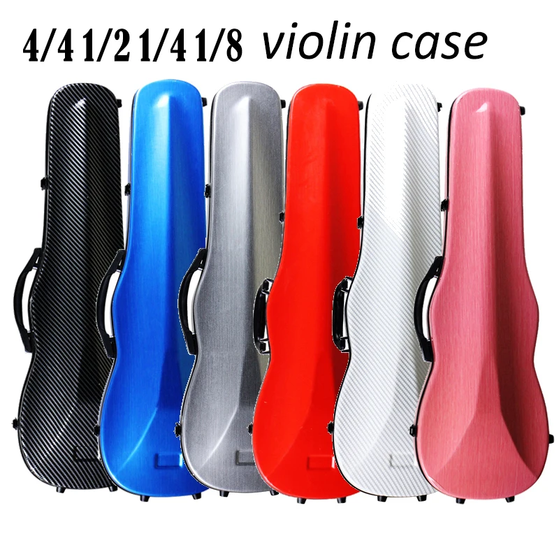 Fibra de Carbono Case Violino 4 2 Duplo Ombro Leve Caixa 1 – 8