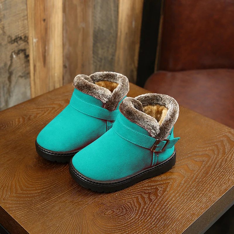 

2019 new non-slip warm girl winter shoes boy winter walking shoes AG11