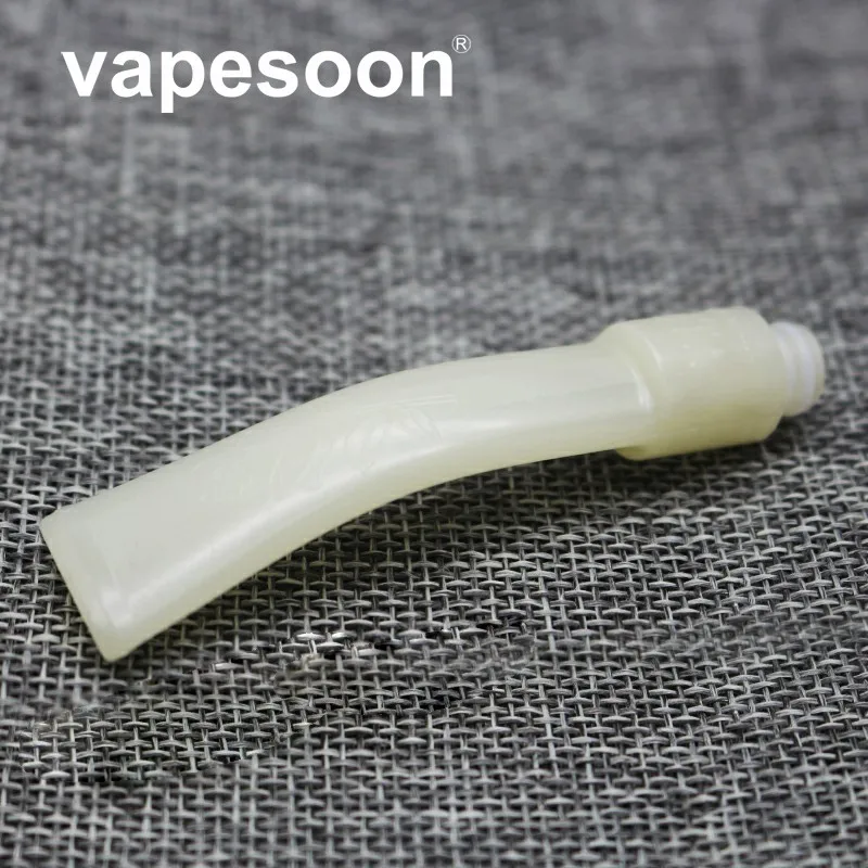 Длинный изогнутый пластиковый 510 дрип Тип/светящийся атомайзер для электронной