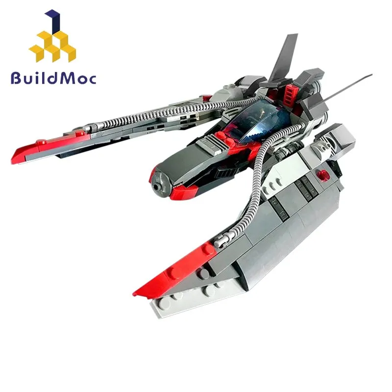 

BuildMoc, Звездный Корабль, MOC, Императорский корабль, боевой корабль, кирпичи, строительные блоки, игрушки для детей, космические войны, рождест...