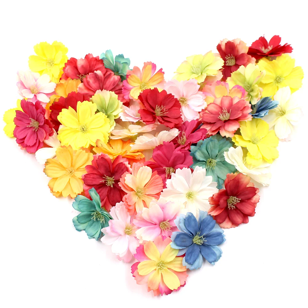 20 шт. искусственные цветы сливы 4 см|fake flower decor|flower decorationflower wedding decoration |