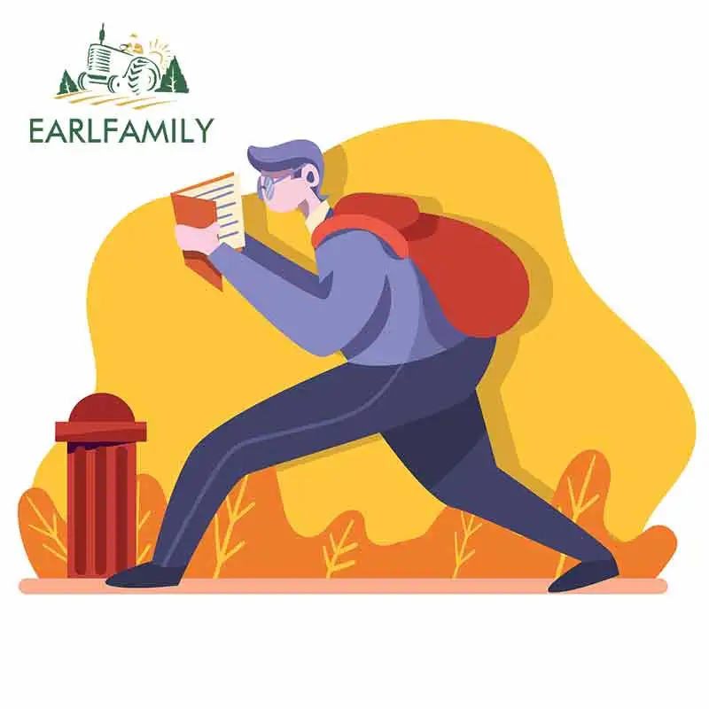 EARLFAMILY 13 см x 10 7 веселая фотография виниловая оболочка для лобового стекла бампера