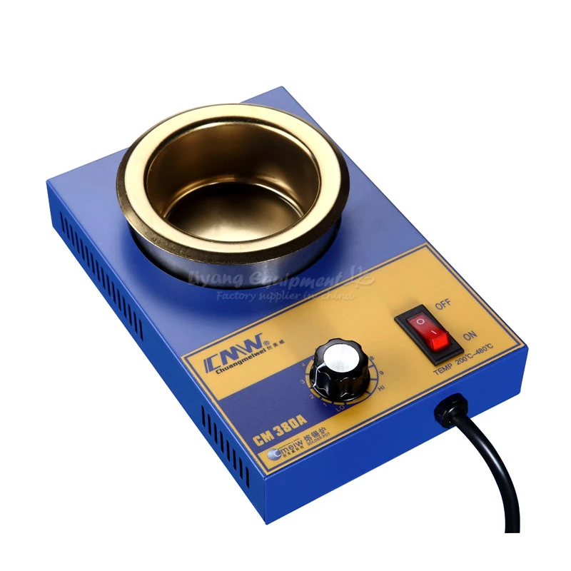 Плавильная Оловянная печь без свинца маленький горшок паяльная Плавная