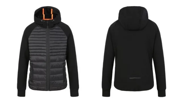 Xiaomi Uleemark мужская хлопковая стеганая одежда спортивная серия зима осень уличная сплайсированная спортивная одежда кемпинг мужская куртка пальто D5 20 - Цвет: Black S