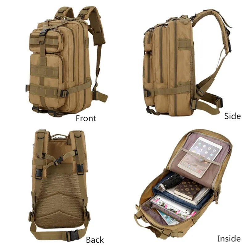 Мужские армейские тактические рюкзаки 30 л военные штурмовые сумки армейский