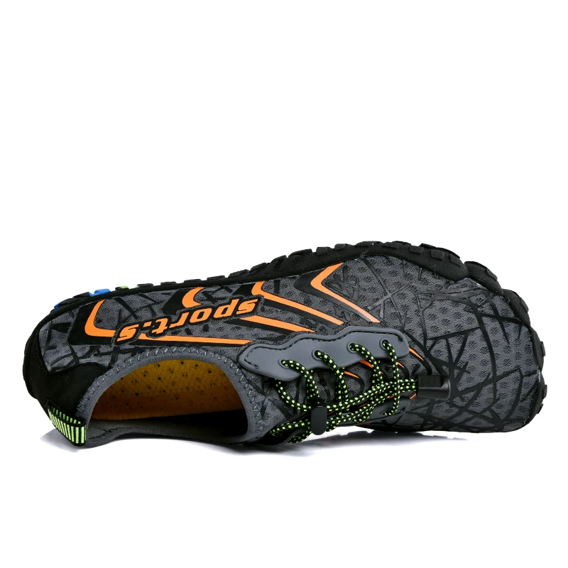 Summer Man Hiking Shoes Nonslip Waterproof Shoes Lightweight Trekking Sneakers Quick Dry Upstream Elastic Sea Wading Water Shoes