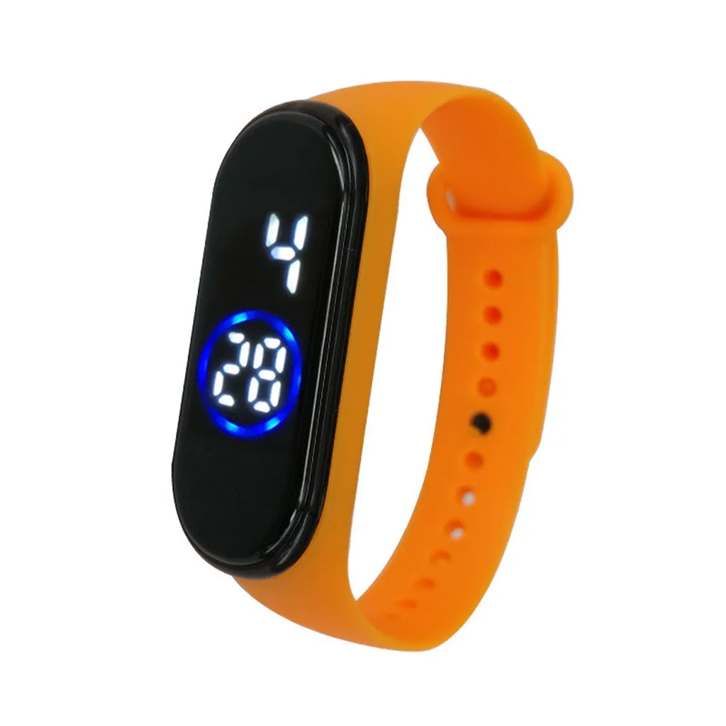 Reloj mujer модные 50 м водонепроницаемые цифровые светодиодные спортивные часы