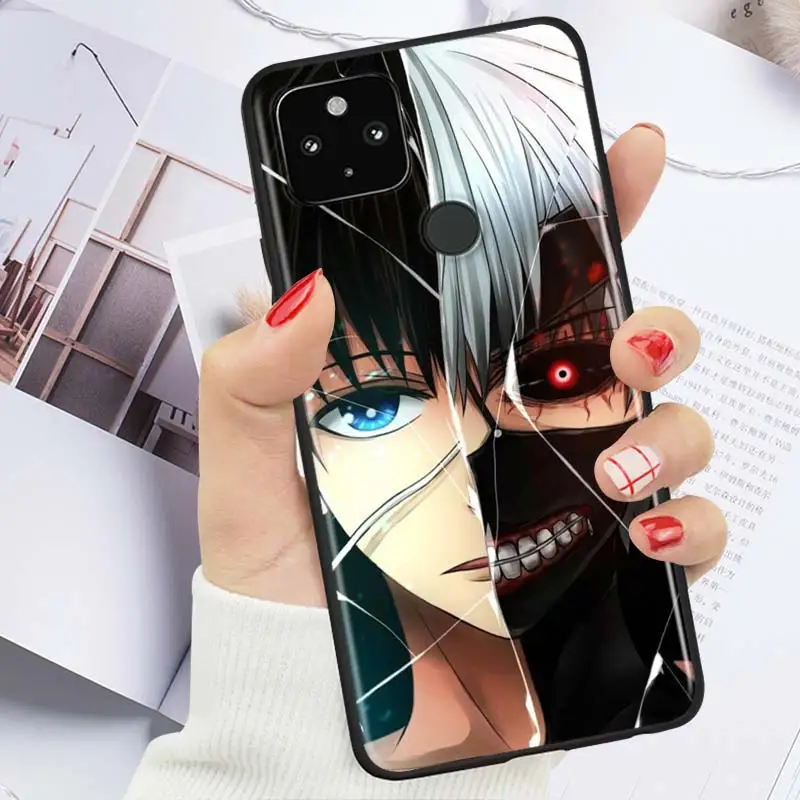 

Tokyo Ghoul Anime Shockproof Cover for Google Pixel 5 5A 4 4A XL 5G Black Phone Case Shell Soft Fundas Coque Capa