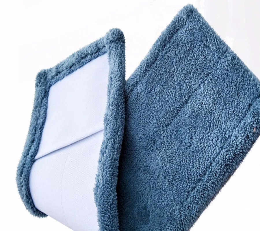 

3pcs 43*15cm Mop Head Cloth Super absorbent coral Microfiber fleececover Mop Replace Cloth Household Cleaning