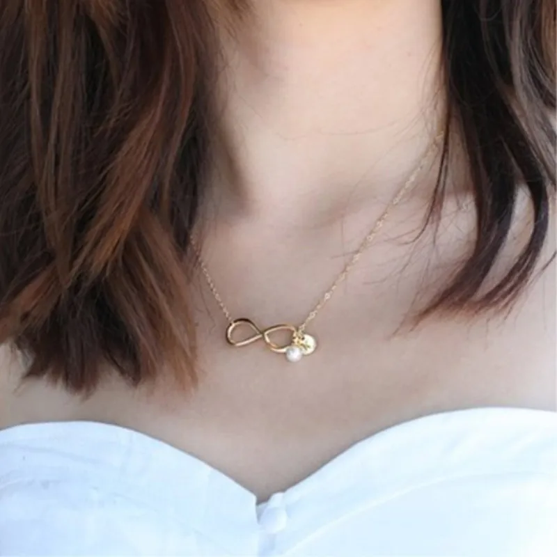 Женское Ожерелье с имитацией жемчуга FDLK ожерелье чокер 26 буквами Женские