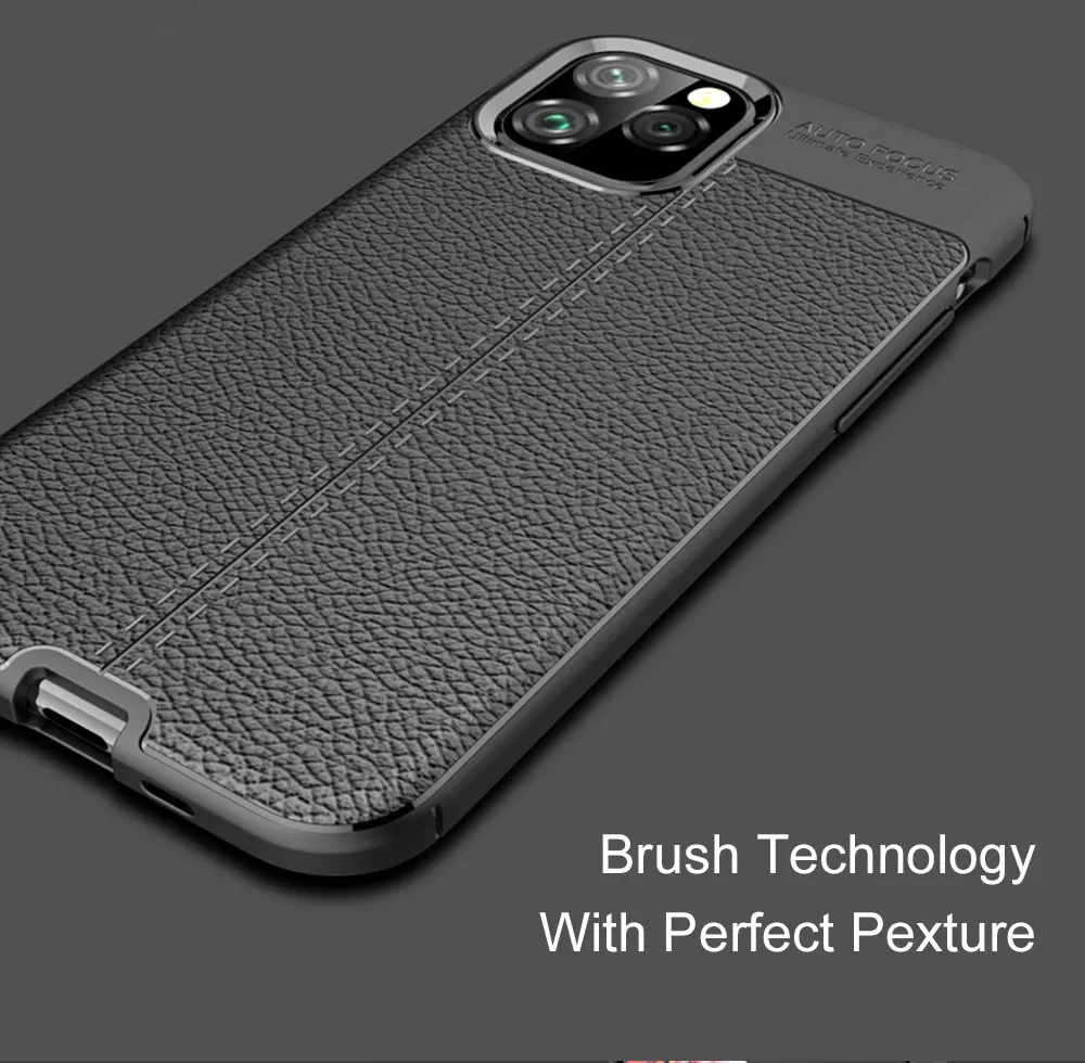 Для iPhone 11 Pro Max 11Pro роскошный противоударный матовый чехол s Чехол кожаный чехол из углеродного волокна для Apple iPhone11 Pro Max чехол s
