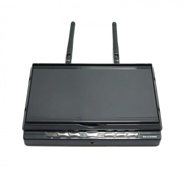 7 дюймовый RX LCD 5806 5 8 GHz HD ЖК экран приемник разнесенных сигналов DVR монитор 1024*600P