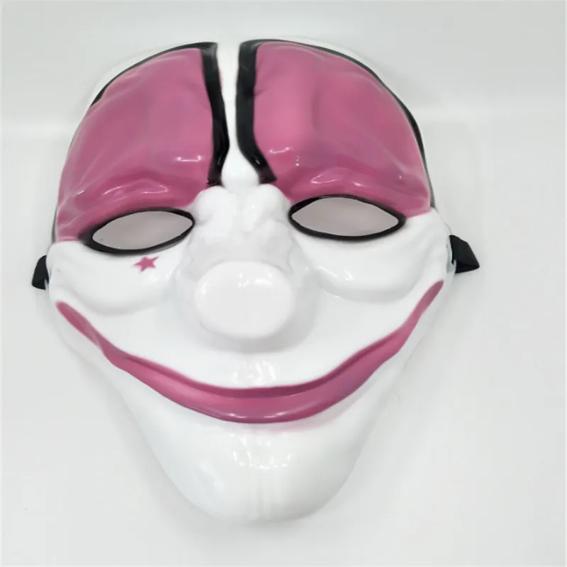 Маски из ПВХ с героями мультфильмов для мужчин и женщин Hollween рождественские