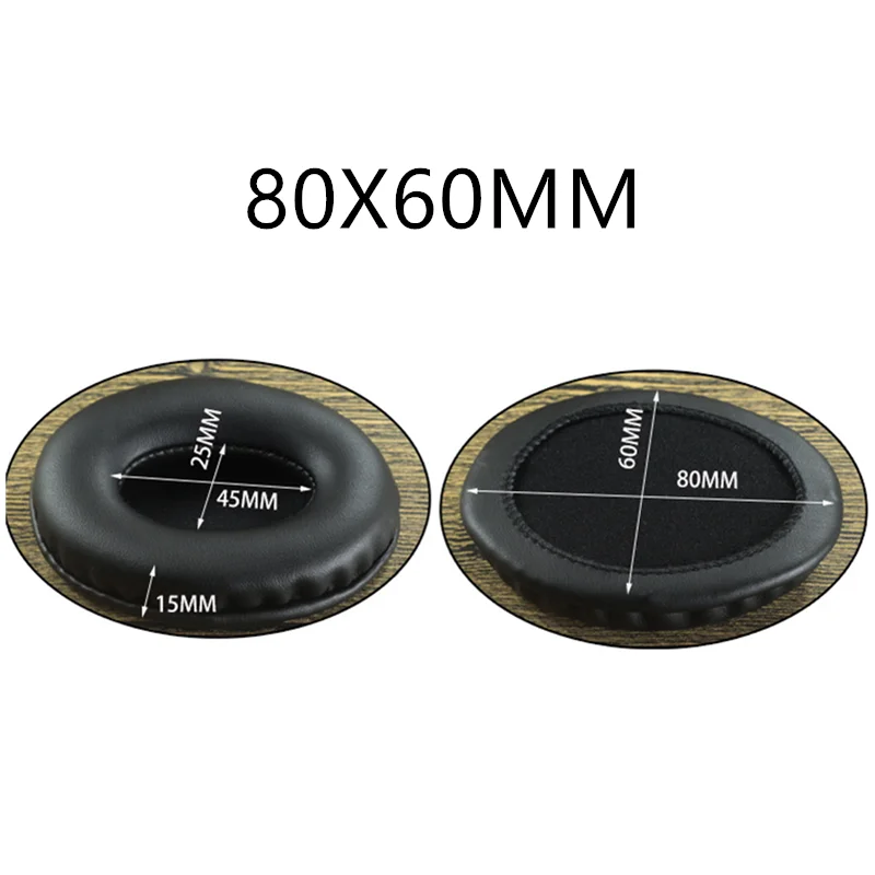 Ear Pads 60X50MM 70X60MM 80X60MM 90X70MM 95X75MM 110X90MM for ATH AKG For sony Headphones Replacement Memory Foam cushion | Электроника