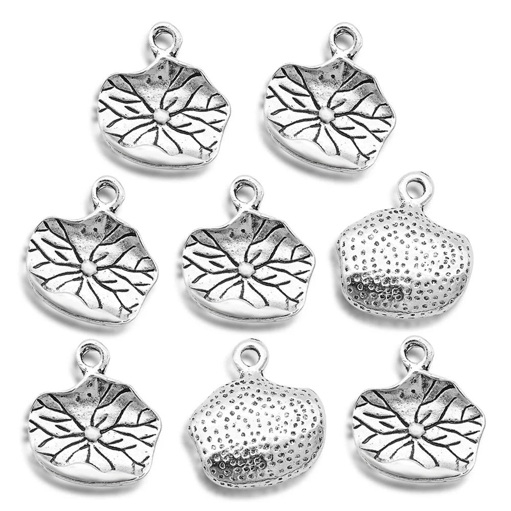

15pcs/lot Flower DIY Jewelry Making Charm Pendants Wholesale Beads Cactus Factory Price Rose barbary fig Lotus Charms Custom