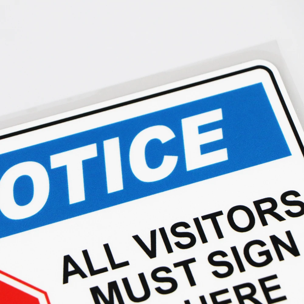 

YOJA 14.5X10.2CM NOTICE Vinyl Decal Personality Cartoon Word Decorates Warning Car Sticker 19A-0183