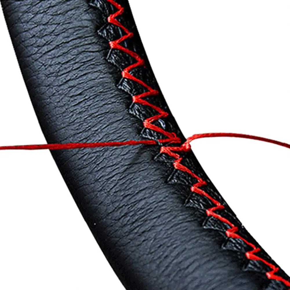 Новый Стильный чехол рулевого колеса автомобиля Руль Протектор DIY Декор с иглами