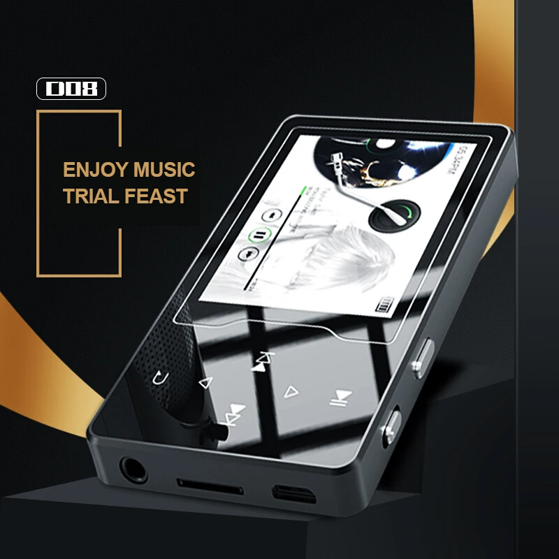 Bluetooth MP4 Slim Touch Screen Multi-language MP5 Full Format Lossless Music Stereo Player Supports Lyrics Display OTG TXT | Электроника