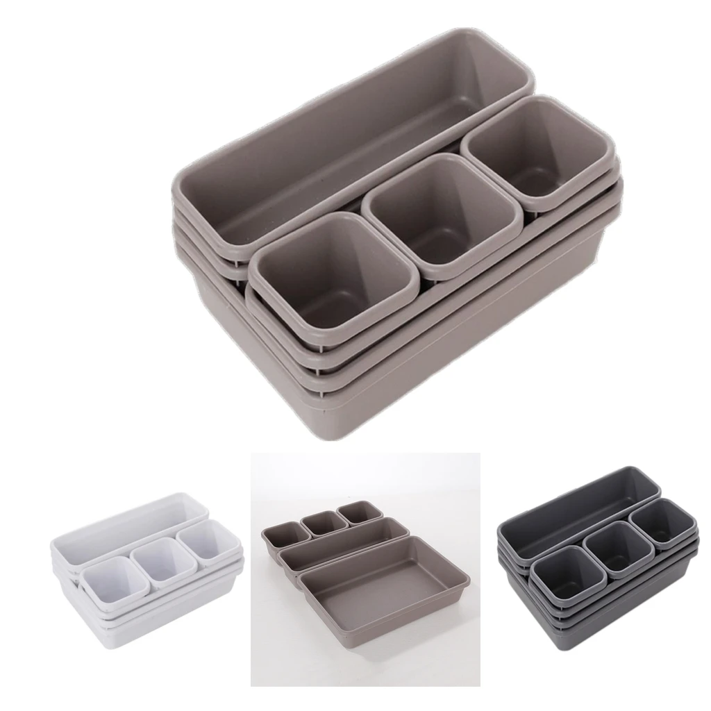 Контейнер для хранения косметики 8 шт. | Дом и сад