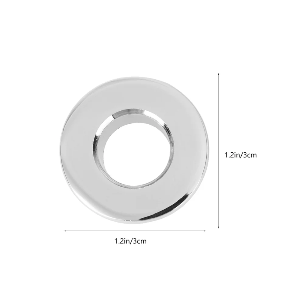 

8pcs Sink Drain Stoppers Basin Hole Plugs Overflow Rings Bath Accessories