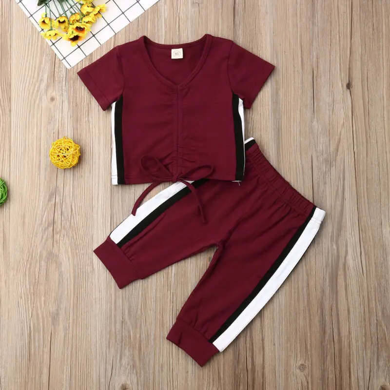 Одежда для девочек осень 2019 спортивная одежда новорожденных укороченные топы