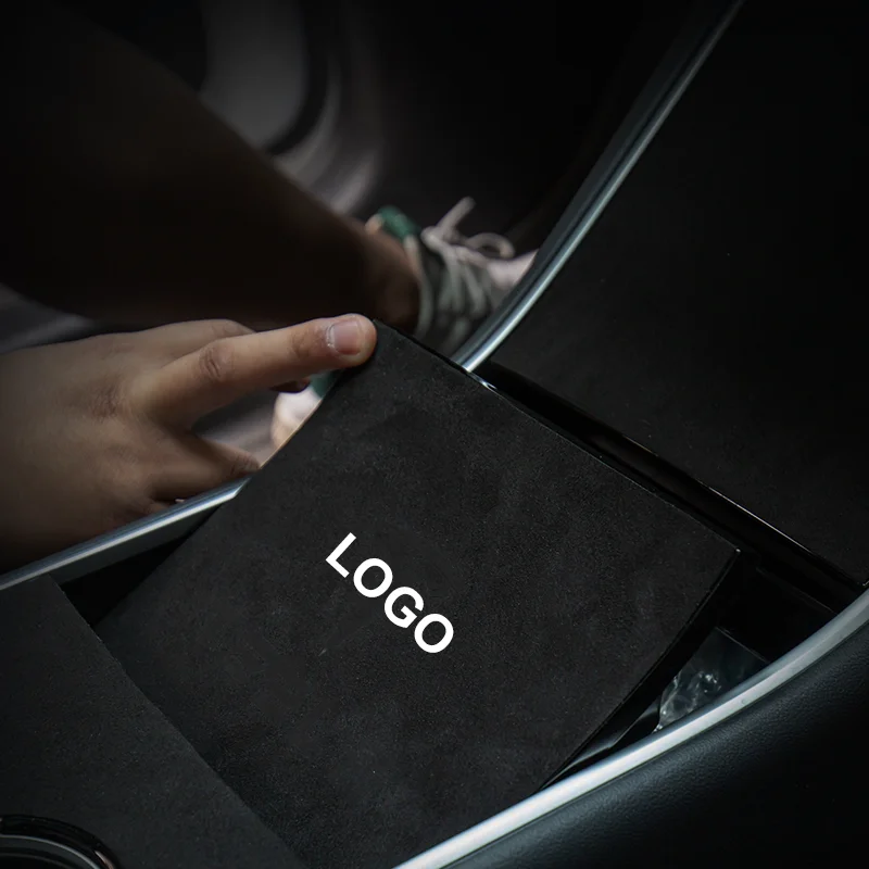 

Supcon Armrest Suede Leather Protective Film For 2019 -2020 Tesla Model 3 Center Console Decorative Sticker