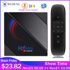 H96 MAX H616 Smart TV Box 6K HDR 2,4G5G WIFI H96MAX Android 10,0 TV BOX 4 ГБ 32 ГБ 64 Гб телеприставка 2020 горячая Распродажа VS X96Q