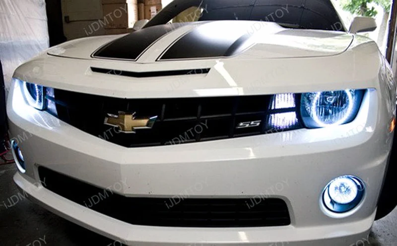Для Chevrolet Chevy Camaro 2009 2010 2011 2012 2013 отличный ультра яркий SMD СВЕТОДИОДНЫЙ ангельские