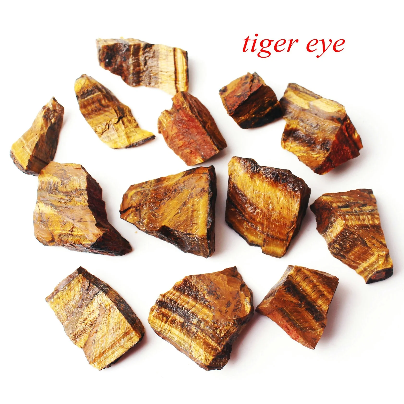 Tiger eye 1 лот/30 г натуральный кристалл грубый камень научно-исследовательский образец минерала красочный кварцевый Целительный Декор рейки заживление - Цвет: Tiger eye