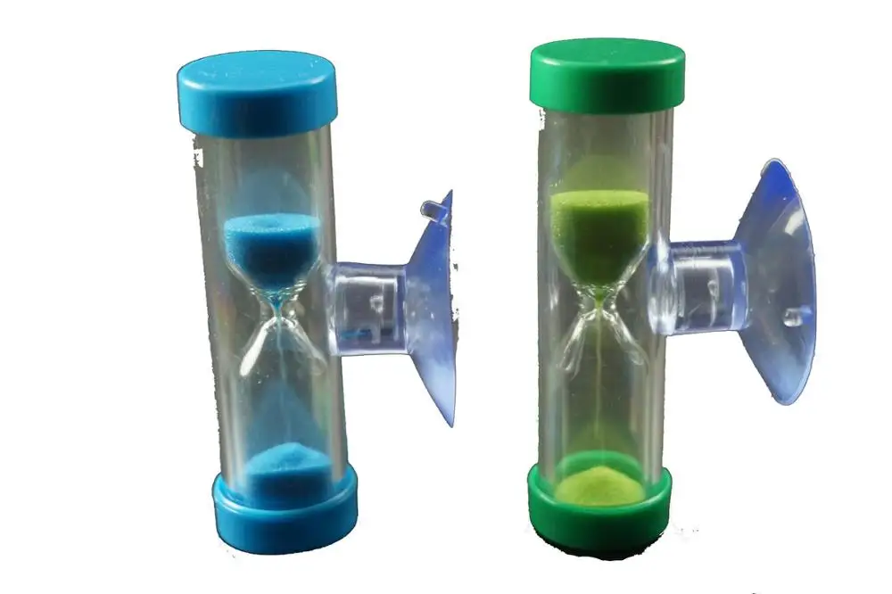 2 шт./лот Мини Песочные часы для чистки зубов таймер душа с присоской | Инструменты