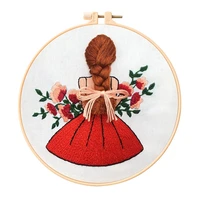 embroidery starter set best female friend embroidery patterns embroidery hoop embroidery kit for adults hand embroidery kit