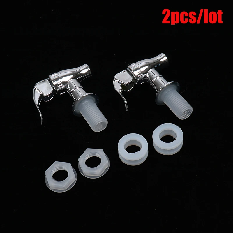 

2pcs plastic Glass Wine Bottle Faucet Jar Barrel Water Tank Faucet With Filter Wine Valve Water Dispenser Switch Tap Bibcocks