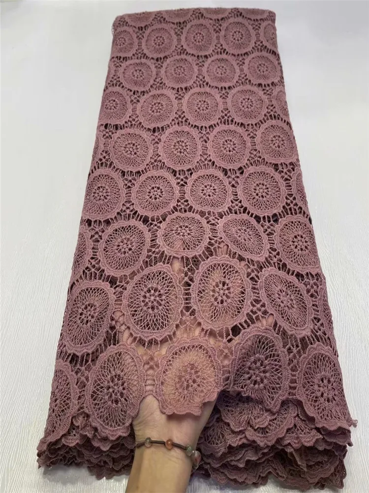 Африканская Тюлевая кружевная ткань с синей Новейшей высококачественной