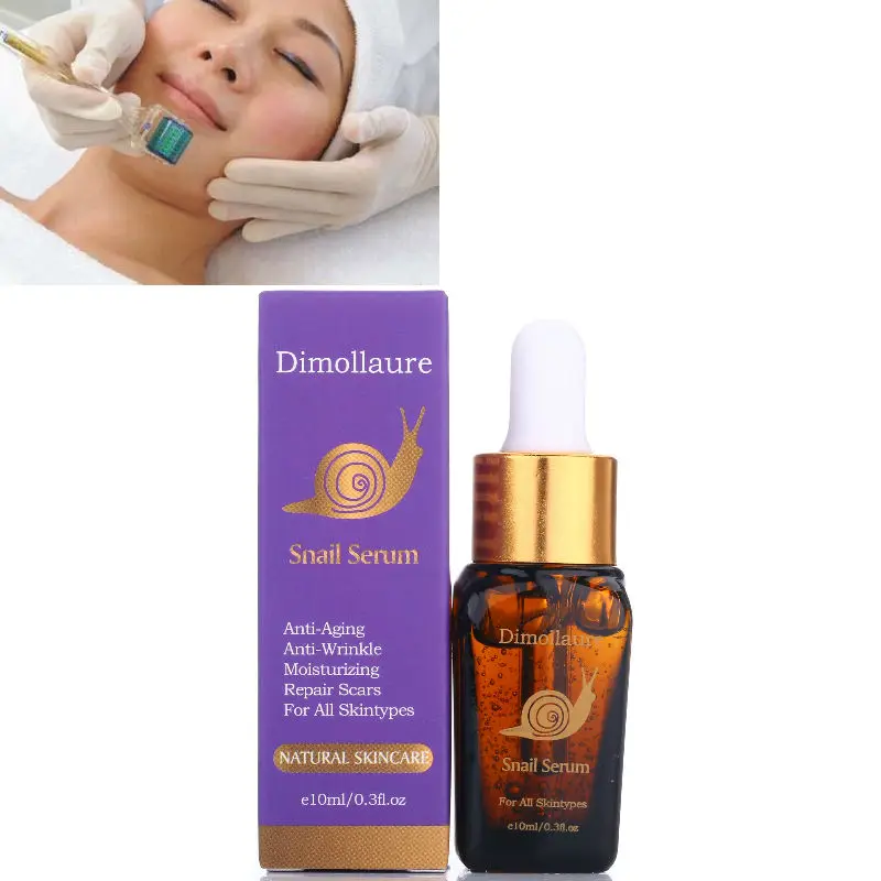 Dimollaure анти старения чистый экстракт из улитки Сыворотки Гиалуроновая кислота
