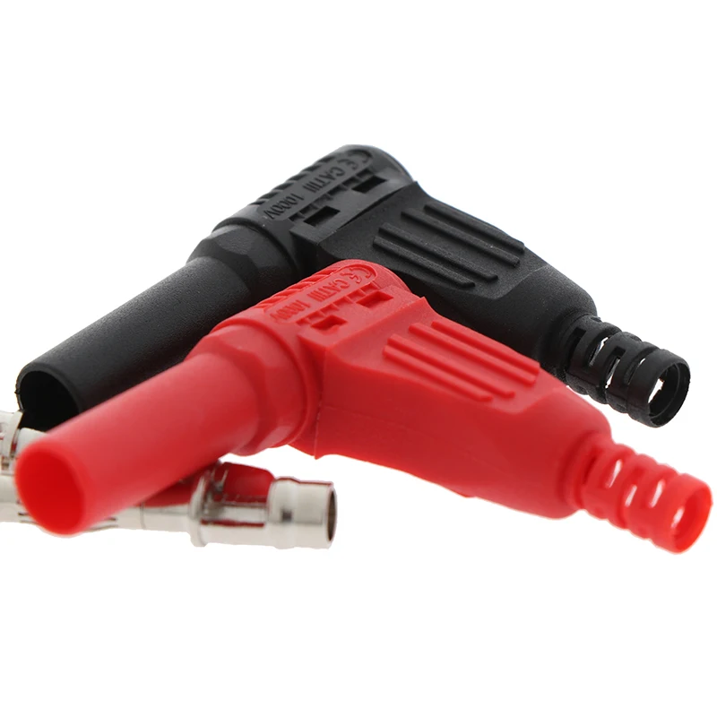 2 шт. Горячее предложение 4 мм Мужской правый угол изоляции Проволочный припой Тип