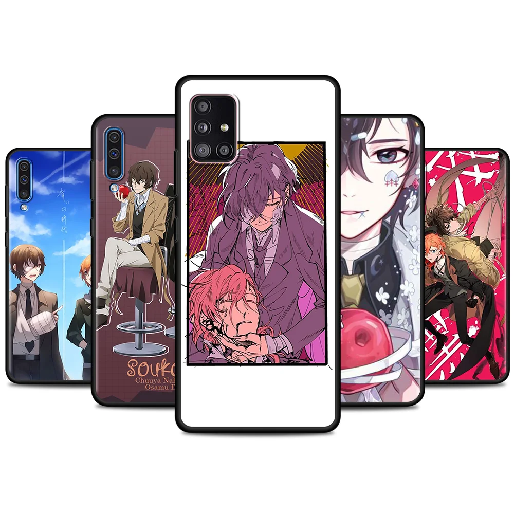 

Bungou Stray Dogs Phone Bag for Samsung Galaxy A51 A21s A12 A71 A31 A52 A32 5G A02s A72 A41 A11 A51 A42 A7 Case Cover